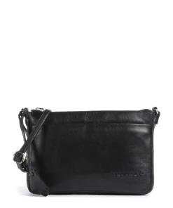 Natural Norah Umhängetasche Leder schwarz