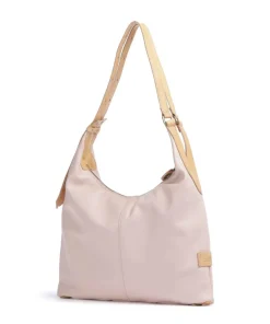 Naxos Clara Beuteltasche fein genarbtes Rindsleder altrosa