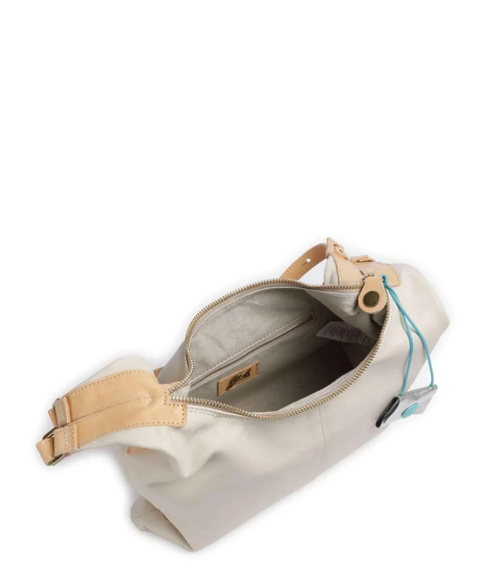 Naxos Clara Beuteltasche fein genarbtes Rindsleder beige