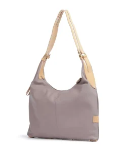 Naxos Clara Beuteltasche fein genarbtes Rindsleder lavendel