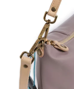 Naxos Mireya Beuteltasche Kalbsleder lavendel