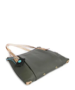 Naxos Yoana Shopper fein genarbtes Rindsleder khaki