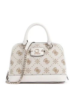 Neda 4G Peony Logo Handtasche Canvas creme