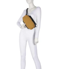 Neda Umhängetasche Nylon beige/schwarz