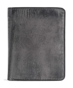 Nelson 100 Geldbörse fein genarbtes Leder anthrazit