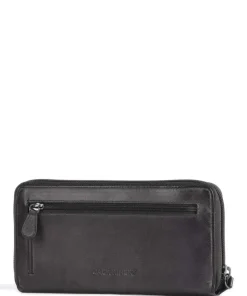 Nelson 1018 Geldbörse Leder anthrazit