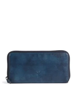 Nelson 1018 Geldbörse Leder dunkelblau