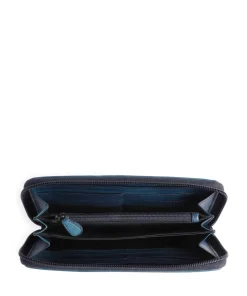 Nelson 1018 Geldbörse Leder dunkelblau