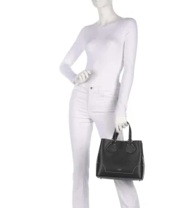 Neo Izy S Handtasche genarbtes Rindsleder schwarz