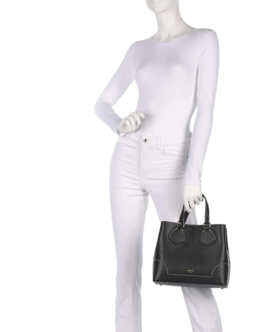 Neo Izy S Handtasche genarbtes Rindsleder schwarz