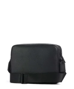 Nepezzano Pino Umhängetasche Lederimitat schwarz