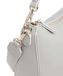 Never Beuteltasche Lederimitat hellgrau