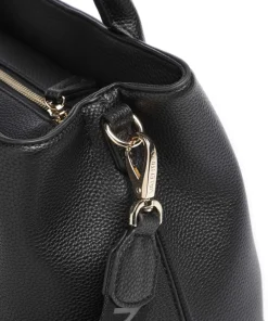 Never Handtasche Lederimitat schwarz