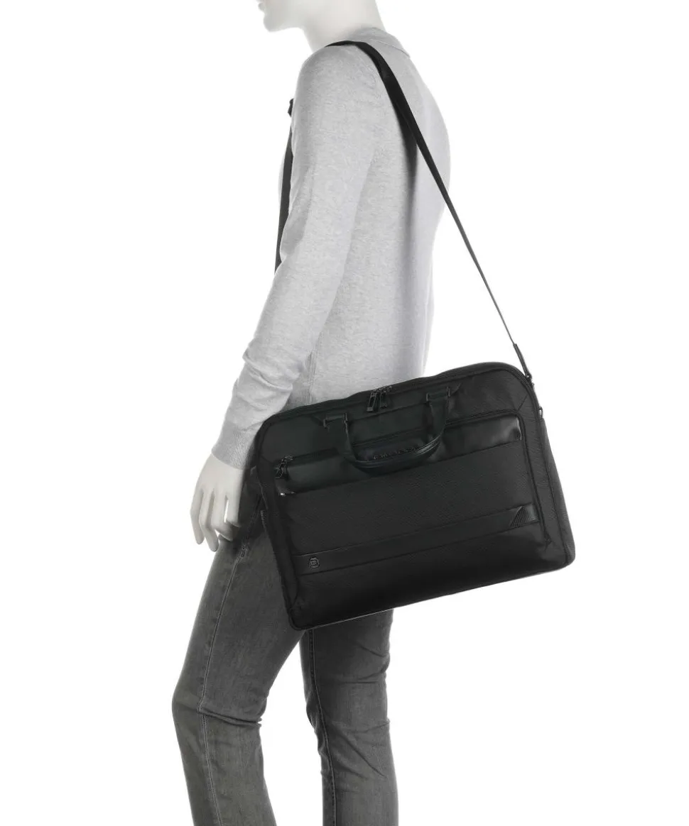 Nevet Aktentasche 15″ recyceltes Polyester schwarz