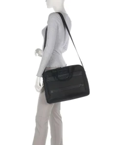 Nevet Laptoptasche 15″ recyceltes Nylon schwarz