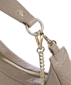 New Zealand Annabel Schultertasche genarbtes Leder taupe