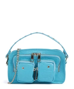 New Zealand Helena Umhängetasche geprägtes Leder blau