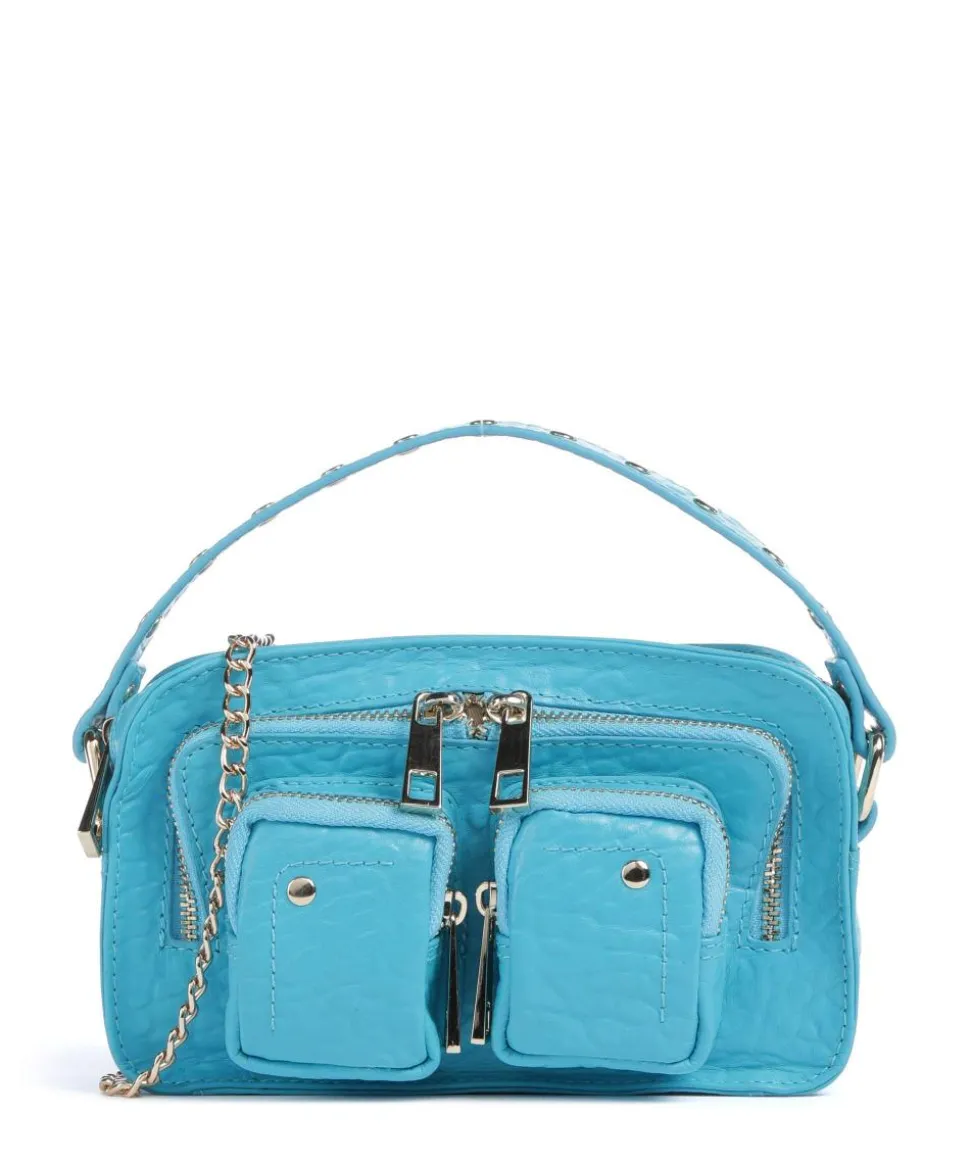 New Zealand Helena Umhängetasche geprägtes Leder blau