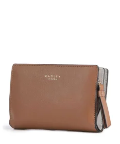 Newick Road Geldbörse fein genarbtes Leder braun