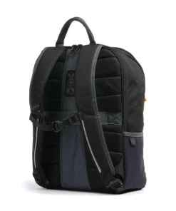 Next Move Laptop-Rucksack 16″ recyceltes Polyester schwarz/grau