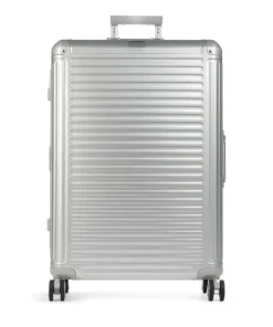 Next 4-Rollen Trolley silber 77 cm