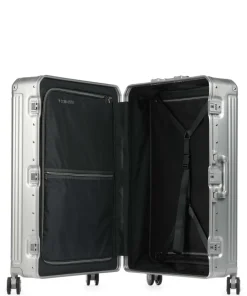 Next 4-Rollen Trolley silber 77 cm