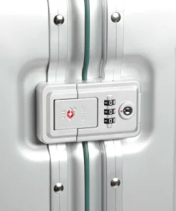 Next 4-Rollen Trolley silber 77 cm