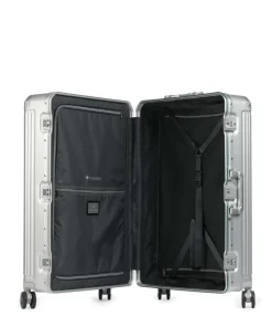 Next 4-Rollen Trolley silber 77 cm