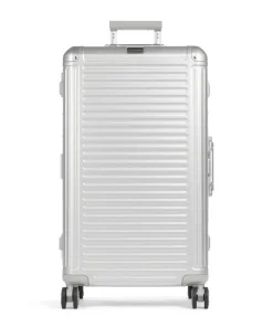 Next 4-Rollen Trolley silber 76 cm
