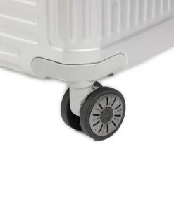 Next 4-Rollen Trolley silber 76 cm