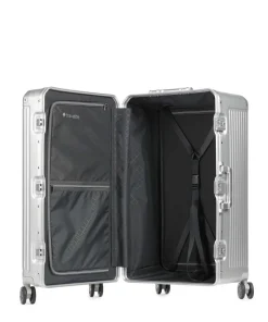 Next 4-Rollen Trolley silber 76 cm