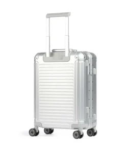 Next 4-Rollen Trolley silber 55 cm
