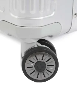 Next 4-Rollen Trolley silber 67 cm