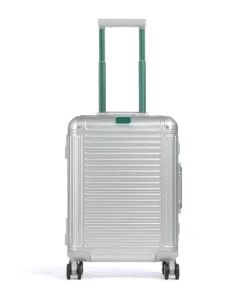Next 4-Rollen Trolley silber 55 cm