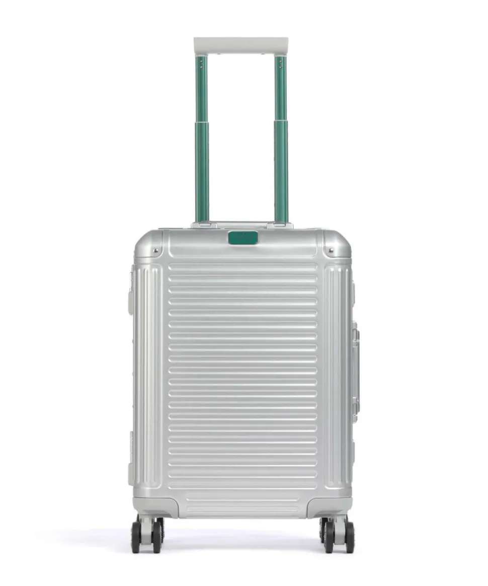 Next 4-Rollen Trolley silber 55 cm