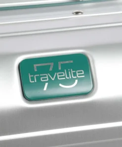 Next 4-Rollen Trolley silber 55 cm