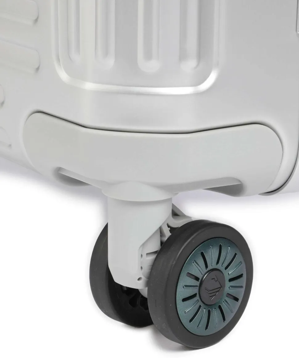 Next 4-Rollen Trolley silber 55 cm