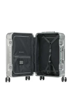 Next 4-Rollen Trolley silber 55 cm