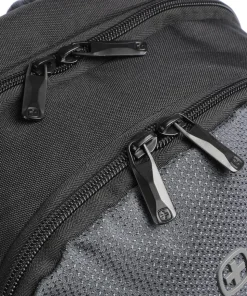 Next Trayl Laptop-Rucksack 15″ recyceltes Polyester schwarz/grau