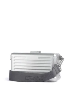 Next Umhängetasche Aluminium silber