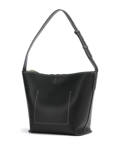 Nicole Beuteltasche Lederimitat schwarz