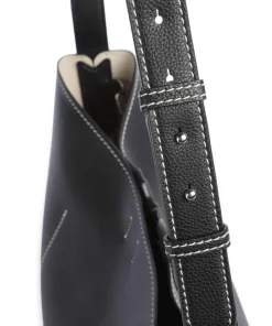 Nicole Beuteltasche Lederimitat schwarz