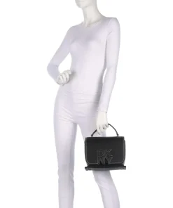 Nicole Handtasche Lederimitat schwarz