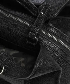 Nicole L Handtasche Lederimitat schwarz