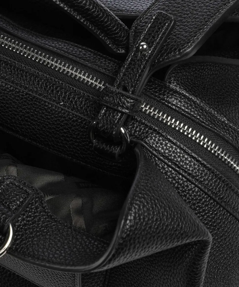 Nicole L Handtasche Lederimitat schwarz