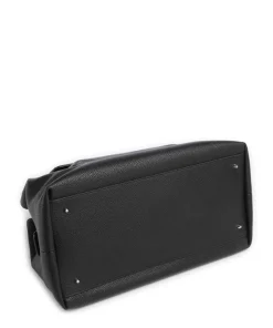 Nicole L Handtasche Lederimitat schwarz