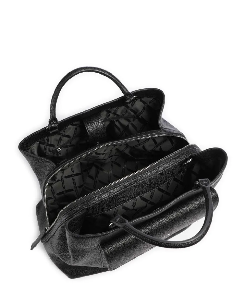 Nicole L Handtasche Lederimitat schwarz