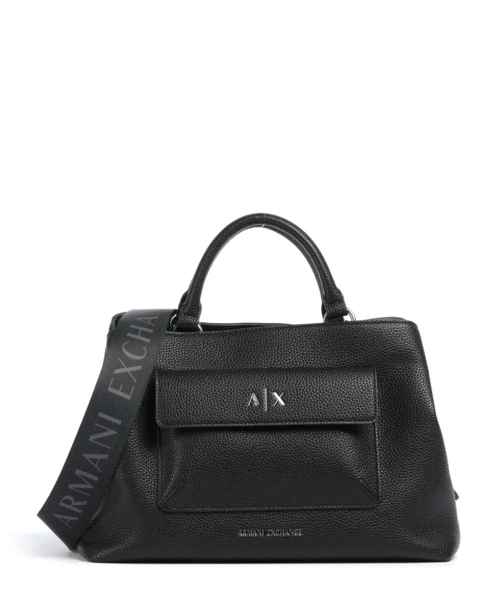 Nicole M Handtasche Lederimitat schwarz