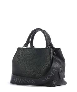 Nicole S Handtasche Lederimitat schwarz