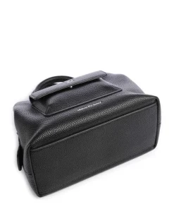 Nicole S Handtasche Lederimitat schwarz